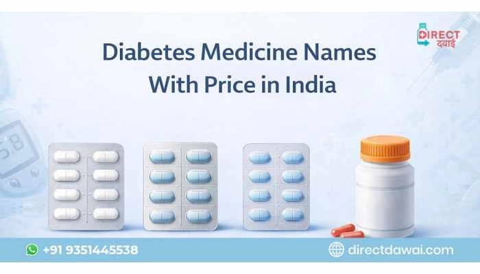 List of Diabetes Medicine With Price in India